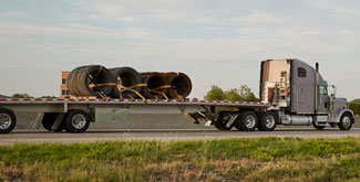 Flat bed shipping
